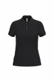 Goedkope Dames Polo iDeal Basic Brand Zwart